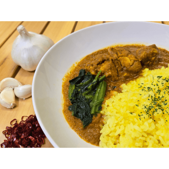 チキンほうれん草カレー